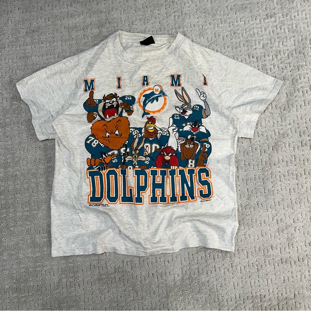Miami Dolphins Looney Tunes Graphic Tee